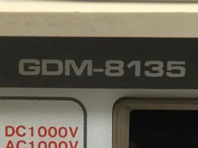 USED GW INSTEK GDM-8135