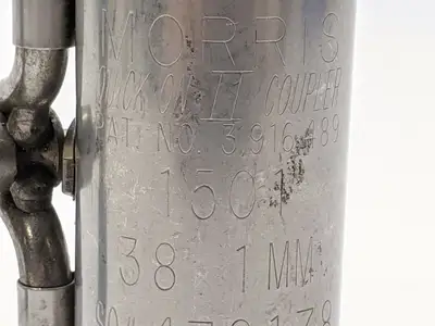 1501 | Morris  QUICK ON II 1-1/2"x4" Compression Coupling Stainless 1.50" - Used
