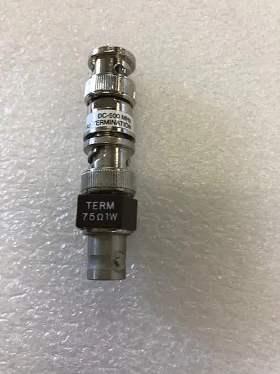 Tektronix 011-0055-02 Fedthru Termination 1W 75 Ohm DC- 500 MHz
