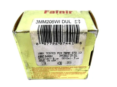 NEW FAFNIR 3MM206WI DUL SUPER PRECISION BEARING SET 3MM206WIDUL