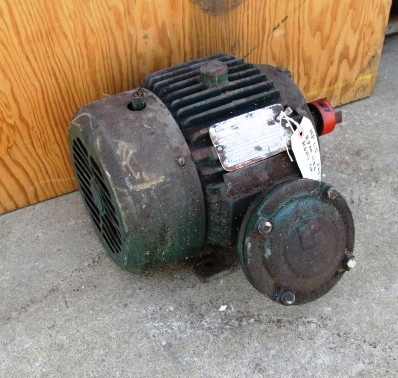 1.5 HP Reliance Electric Motor, 1155 rpm, Type P