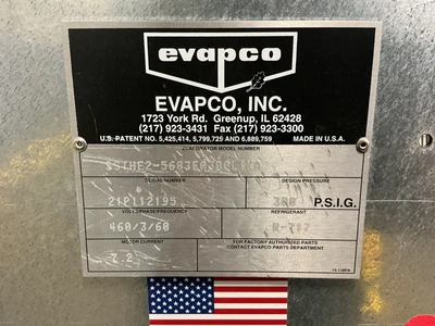 Used EVAPCO SSTHE2-5683E0300L1KA Evaporators Ohio US | Equipment Recovery Corp. #1329669