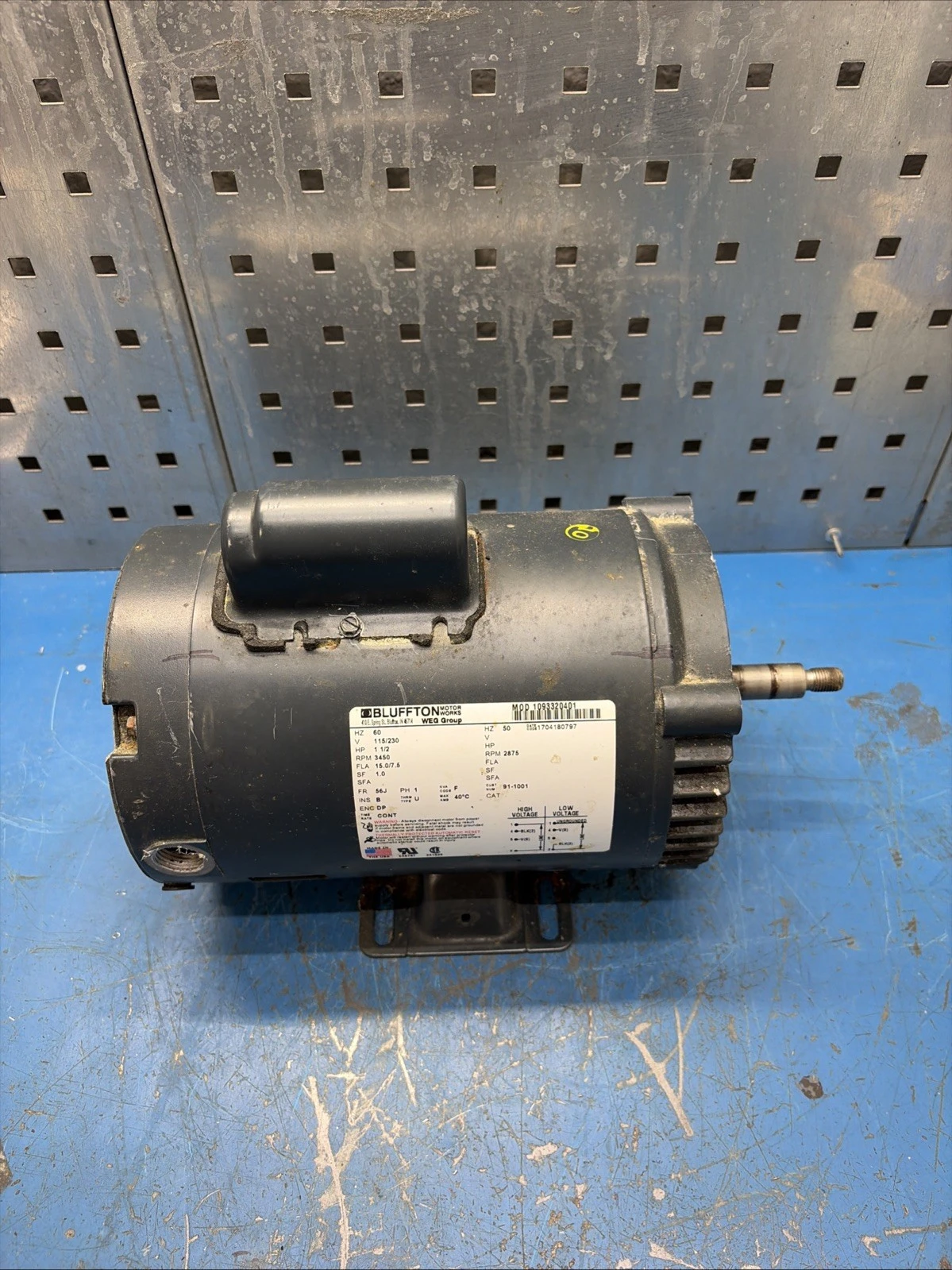 Used WEG Bluffton 1093320401 Centrifugal Pumps Indiana US | J&J Industrial Supply #1421863