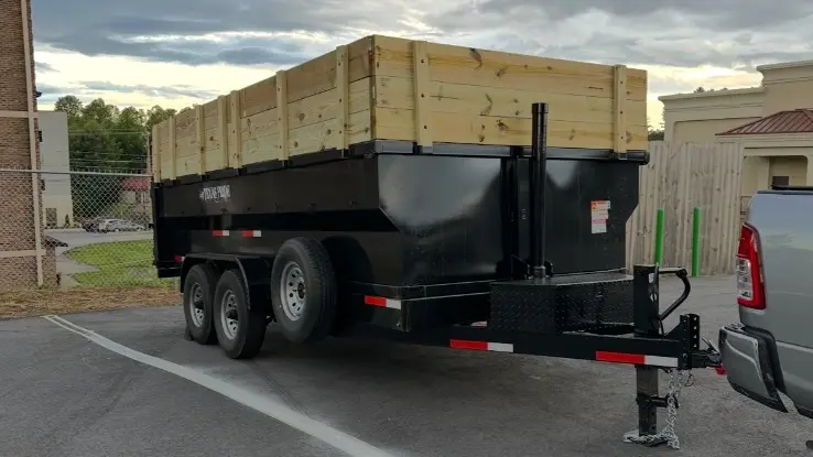 USED 2025 Texas Pride Trailers DT71616KGN