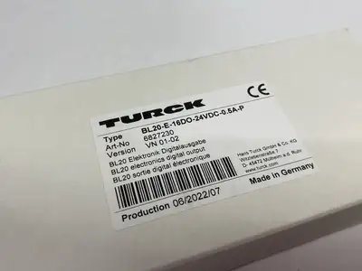 USED TURCK ECONOMY MODULE 16 DIGITAL OUTPUTS, PNP, 6827230