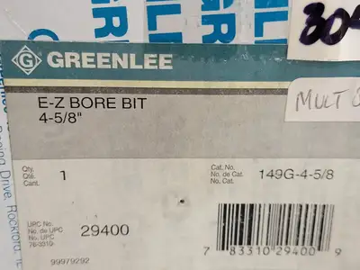 Used GREENLEE 149G-4-5/8 Tooling & Accessories (Other) British Columbia CA | Lenmark #1426261
