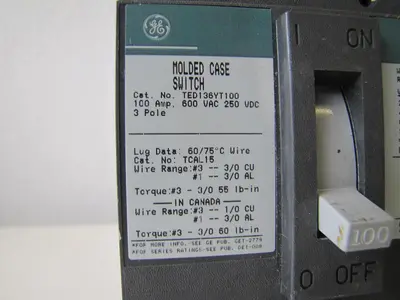 USED GE TED136YT100