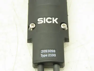 Sick 2093098 System Plug Adapter M12-5 With Extension M12-5 Dip Switch