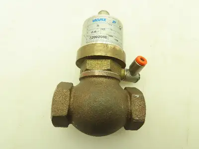 Valvaut Effepi Z200206E Pneumatic Controlled Globe Valve 3/4" NPT PTFE Bronze