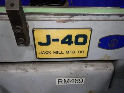 USED 1987 JACK MILL MACHINE TOOL MFG CO J40