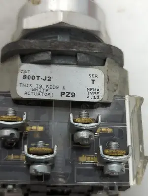 Used ALLEN-BRADLEY 800T-J2 Relays & Switches Ohio US | Surplus Asset Holdings #1578824