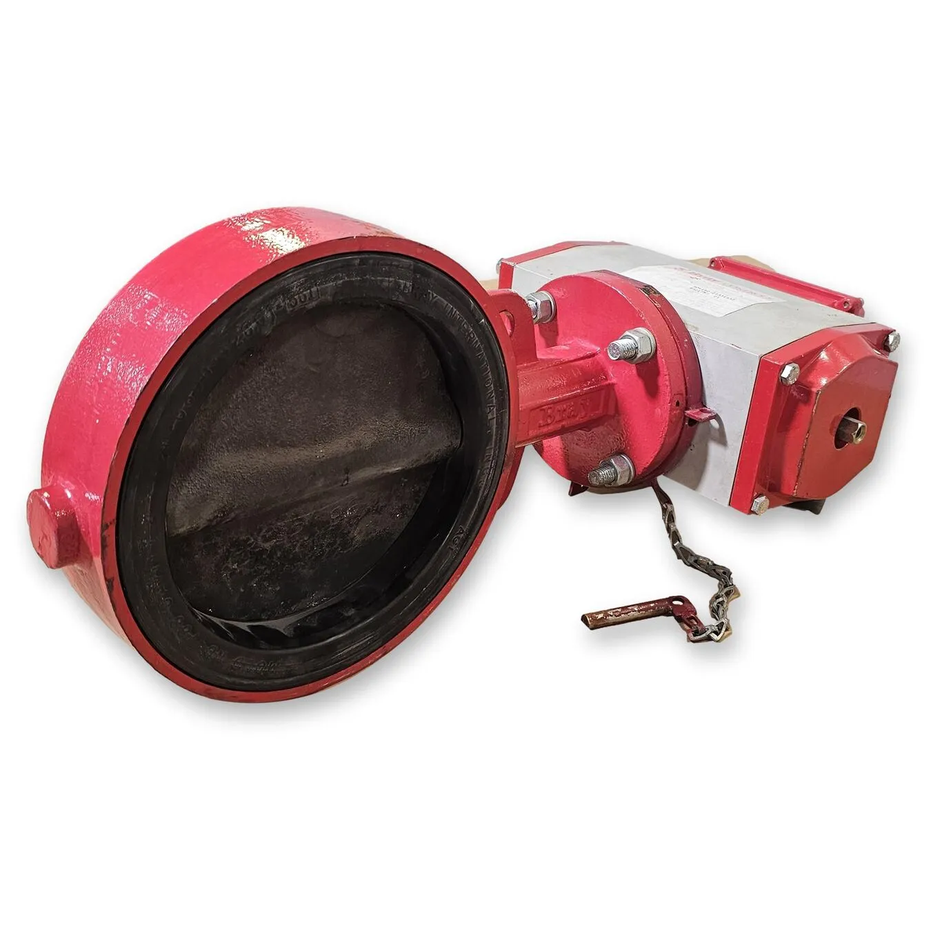 Used Bray 8" Dia. Series 30 Resilient Seated Wafer Butterfly Valve