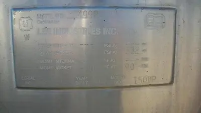 USED 1991 LEE INDUSTRIES 150VP
