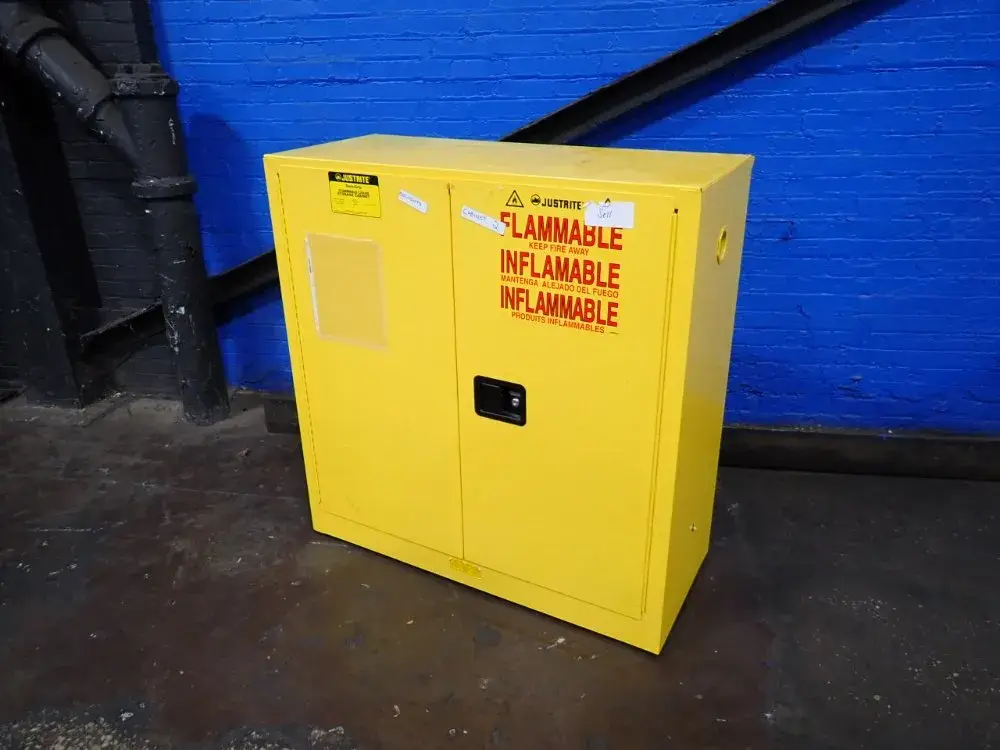 Justrite 30 Gal Flammable Liquid Storage Cabinet