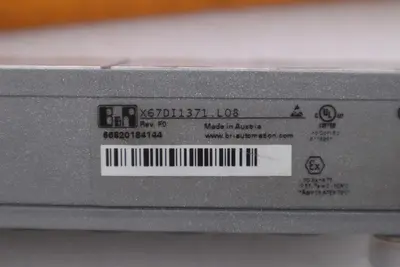 NEW B&R X67DI1371.L08 REV. F0 I/O DIGITAL INPUT MODULE 16-INPUTS STOCK H668A