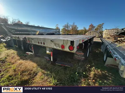 Used 2008 UTILITY 48'X102 Flatbed Trailers Pennsylvania US | Proxy Equipment #1379054