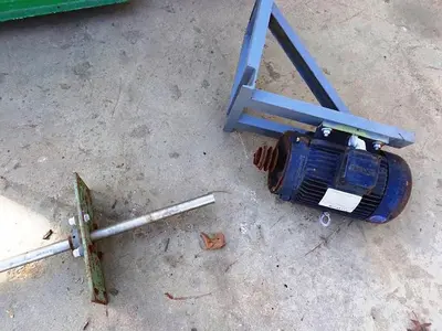 Mixer, Agitator, 15 HP, S/st, 1-1/2" x 10' Shaft, S742838 #S742838