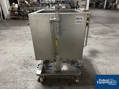 USED Sartorius 200 Liter Sartorius Palletank for Mixing Jacketed