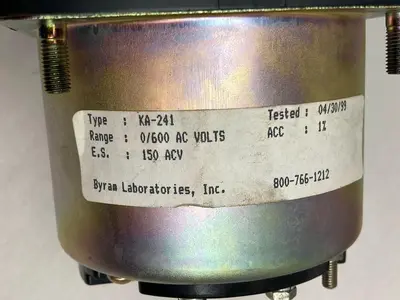 New | in-Stock WESCHLER INSTRUMENTS KA-241 Voltmeters Ohio US | Surplus Asset Holdings #1365736