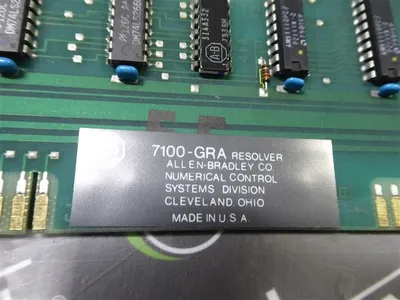 Allen Bradley 7100-GRA Resolver Module 636403 Rev. 2 Used