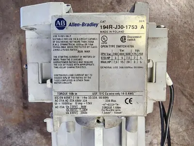 USED ALLEN-BRADLEY 194R-J30-1753