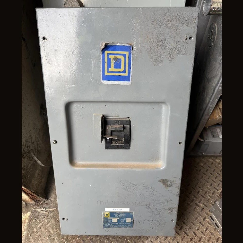 Square D 400 Amp Breaker and Enclosure