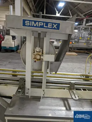 USED Simplex Simplex Single Head Piston Filling Line