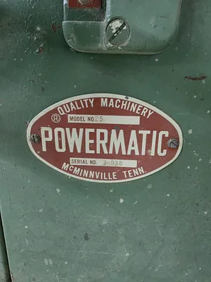 25 | Powermatic | Shapers