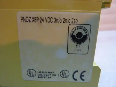 USED PILZ PNOZX8P24VDC3N/O2N/C2SO