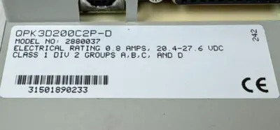 USED TOTAL CONTROL QPK3D200C2P