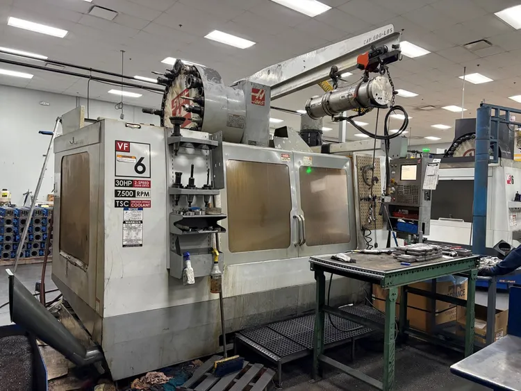 Used 2005 HAAS VF-6/50 Vertical Machining Centers Illinois US | Revelation Machinery #401716
