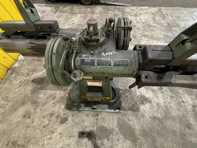 3,000 LBS X 12" LITTELL MODEL #20-12 DOUBLE END PULL OFF UNCOILER COIL REEL: STOCK #23705
