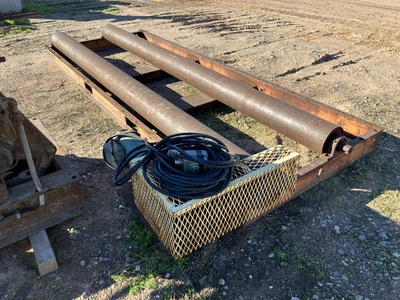 5 Ton Tank Turning Rolls 10ft Stock #4208
