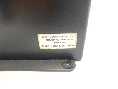 2095200 | Mahr  Dimensionair Metric Mechanical Air Amplifier 8000:1 - Used