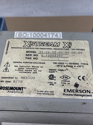 Used Rosemount XI-04-02-00-00-00-00 Automation Control (HMI) Indiana US | J&J Industrial Supply #1704492