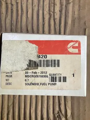 Cummins Fuel Pump Solenoid PN 3021420