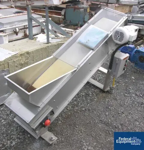 Used Anderson International 12" X 5' INCLINED BELT CONVEYOR Belt Conveyors Ohio US | Federal Equipment Company #127721