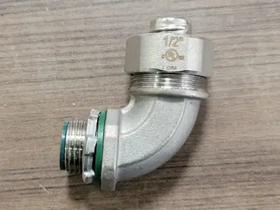 1/2" 90 Deg Liquid-tight Conduit Elbow (Bag of 14)