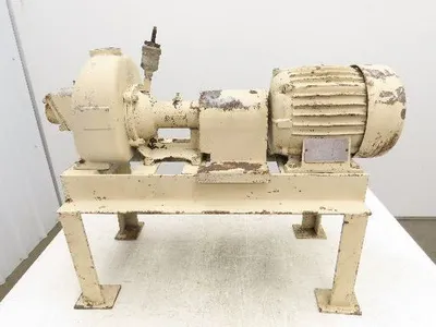 Gorman Rupp Centrifugal Suction Pump 1.5x1.5" NPT 2Hp 3485 RPM 460V 3PH