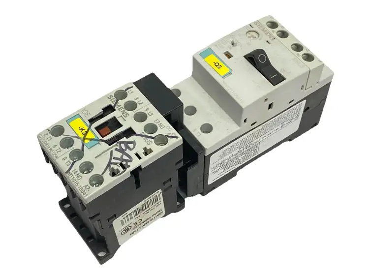 Used Siemens Contactor Starter Combination 0.9-1.25A 400VAC 24VDC Starters Michigan US | Maverick Industrial Sales #1401876
