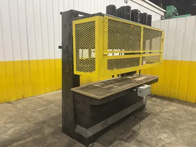 8 SPINDLE X 24" X 86" CEMCO MULTI-HEAD GANG DRILL & BORING MACHINE: STOCK #22927