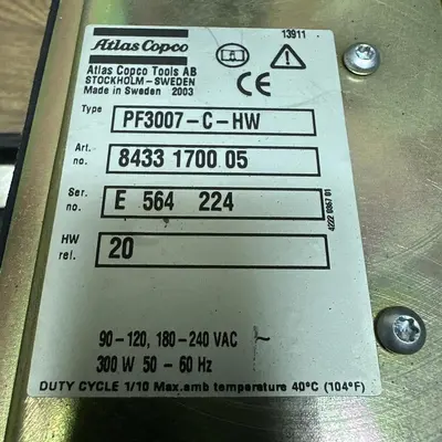 USED ATLAS COPCO PF3007-C-HW