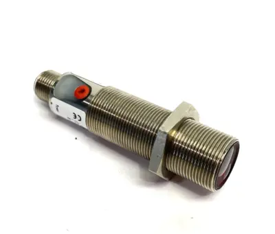 USED BALLUFF CYLINDRICAL DIFFUSE SENSOR, M18 THREADED, DIFF. TYPES OF LIGHT