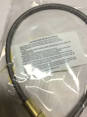 Western Enterprises PF350M24 – PF-350N X 1/4F-24 Flexible Stainless Steel Hose Pigtail