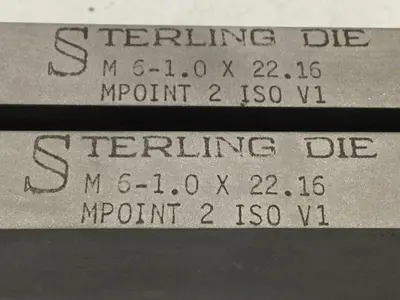 New | in-Stock STERLING M2-M060-220-B3126-0020966 Taps & Dies Michigan US | Ideal Machinery #1310414