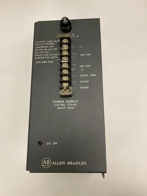 Used ALLEN-BRADLEY 1771-P2 Industrial Controls Ohio US | Surplus Asset Holdings #1243918