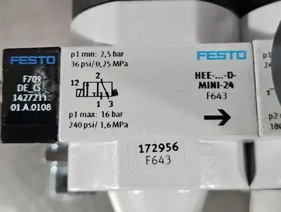 Festo Manifold assembly MINI HEE/LFR/LFMA/LFX #see Photos# Loc6C-14