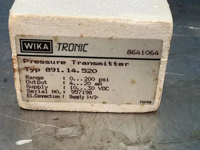 Used WIKA _UNKNOWN_ Pressure Transmitters Ohio US | HGR 24 #1263345