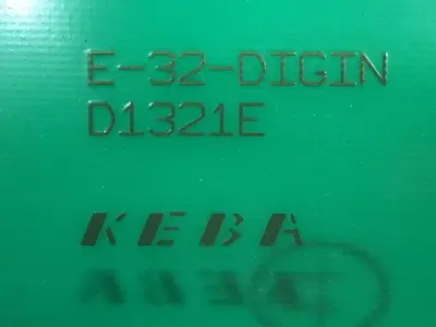 USED KEBA E-32-DIGIN D1321E