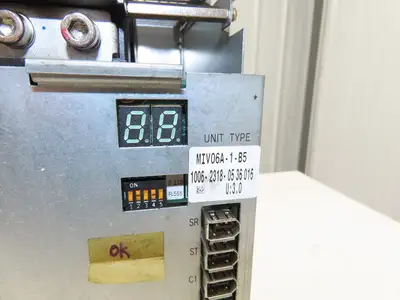 Okuma MIV06A-1-B5 AC Servo Drive Amplifier U: 3.0